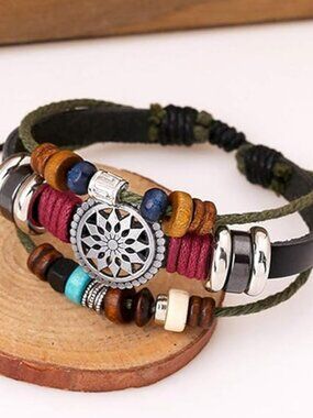 New - Boho Wind Beaded Multilayer Hand Woven Bracelet Jewelry Multi Colored